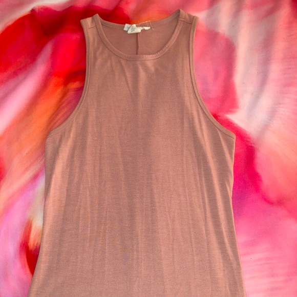 SOLD ❌ Light Pink Racerback Midi Dress - Picture 2 of 2